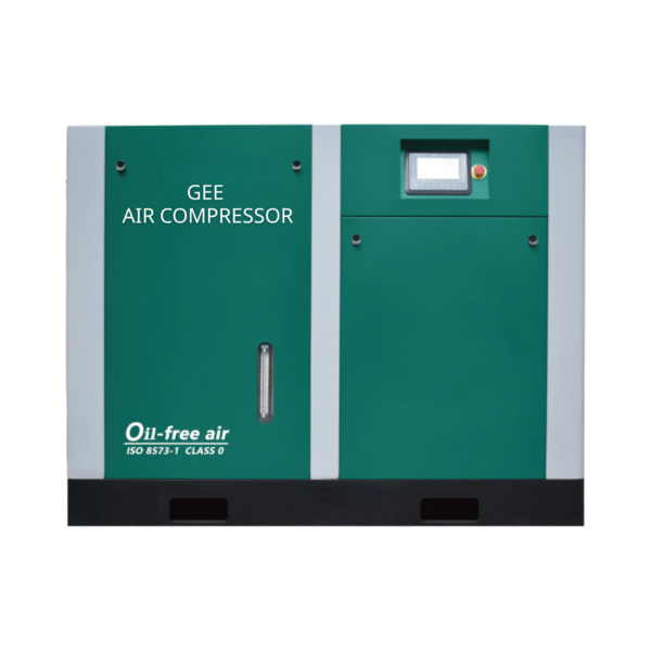 GEWV-W series (Water Injected) Oil-free water-lubricated permanent magnet variable frequency screw air compressor
