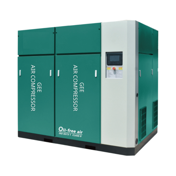 GEWV-G series Dry oil-free permanent magnet variable speed screw air compressor