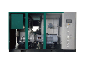GHLV-G series Low pressure permanent magnet double frequency single stage compression screw air compressor