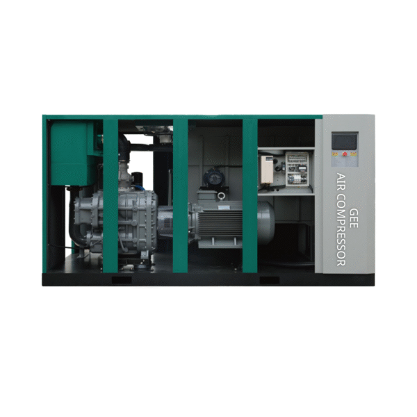 GHLV-Z series Low pressure permanent magnet double frequency two-stage compression screw air compressor