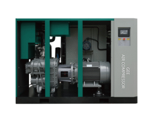 GHV-Z series Permanent magnet double frequency two-stage compression screw air compressor