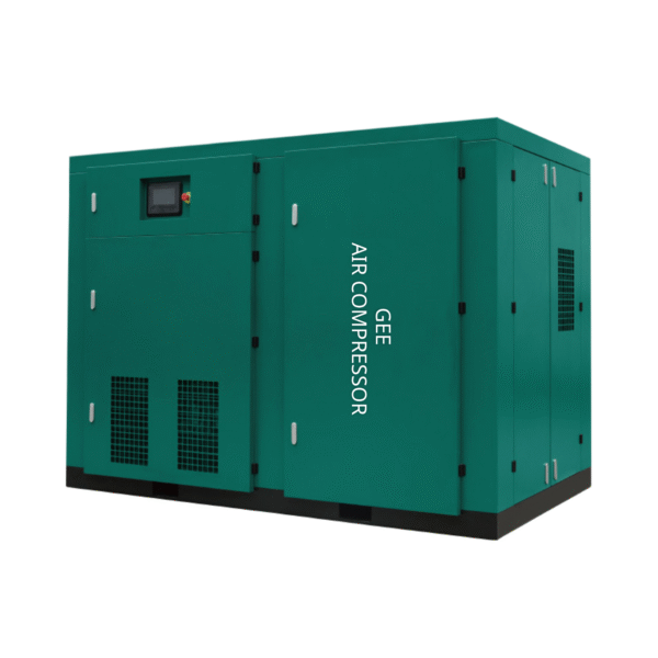 GE-G series Power frequency single stage compression screw air compressor